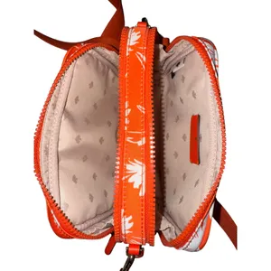 Kate Spade New York Women's Jae Mini Nylon Crossbody Bag Orange nwot purse thumbnail 8