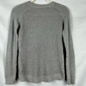 Aeropostale Gray Knit Long Sleeve Sweater XS thumbnail 3