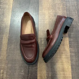 Madewell The Bradley Brown Leather Lugsole Loafers Size 8.5 thumbnail 6