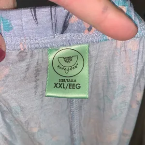Honeydew Blue Floral Stretchy Comfy Pajama Shorts thumbnail 5