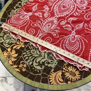 SOLITAIRE BOHEMIAN EMBROIDERED TOP. Sz: L thumbnail 7