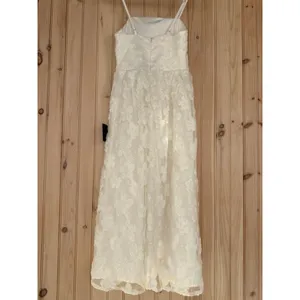 Lulus Delightful Charisma White Embroidered Sequin Mesh Dress Classy Long Medium thumbnail 6