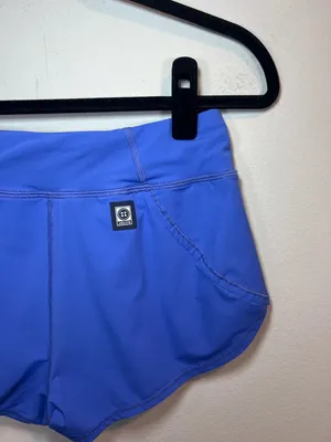 Jolyn Poppy Running Shorts Periwinkle Blue Unlined Lightweight Athletic Gym XS thumbnail 10
