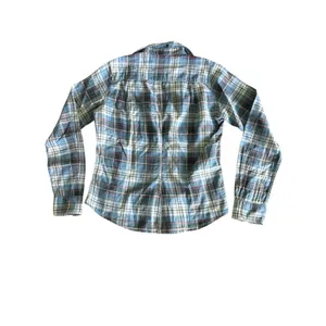 Frank & Eileen Barry Button Down Shirt Womens XS Blue Plaid Cotton‎ thumbnail 11