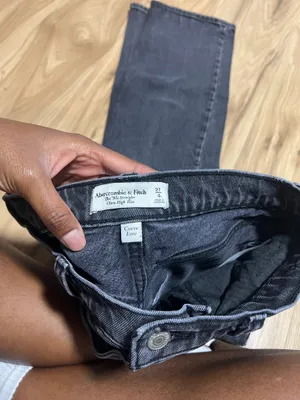 Black Abercrombie Jeans Curve Love Long thumbnail 2