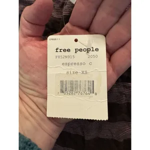 Free People Beach‎ Go Lightly Striped Linen Blend Maxi Swim Beach Cover Up XS thumbnail 6