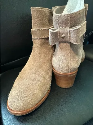 Kate Spade New York "Taley." Suede Ankle Boot. thumbnail 2