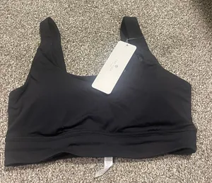 CRZ YOGA Black Sports Bra thumbnail 1