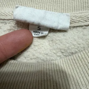 Reflex Cream Los Angeles Women’s Sweatshirt Sz S minimalist 90s y2k graphic‎ thumbnail 5