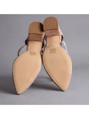 J. Adams Michelle Dusty Rose Blush Suede Block Heel Pointed Toe Pumps Size 11 thumbnail 3