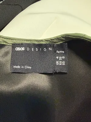 Olive Green ASOS Dress thumbnail 3