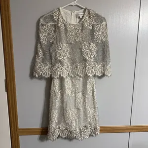 Elliatt Reflections Cape Lace‎ Mini Dress Size Small thumbnail 12