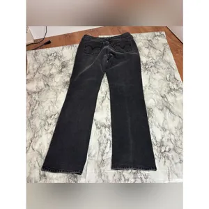 Levi's Black Straight Leg 505 Jeans casual denim size 29 thumbnail 7