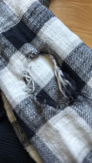 American Eagle Crop Flannel Plaid thumbnail 3