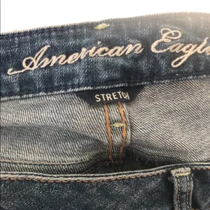 American Eagle Slim Old School Stretch Jean Med Wash Size 12X31 Mid Rise thumbnail 5