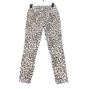 Frame‎ Womens Size 27 Ali High Rise Cigarette Leopard Print Jeans Trendy Chic thumbnail 3