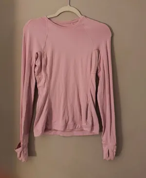 Pink Lululemon Long Sleeve thumbnail 1