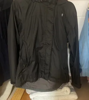 Black DK Rain Jacket thumbnail 1