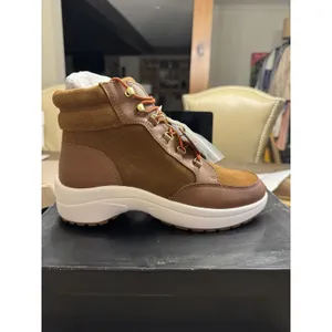 Ralph Lauren Rylee Hiker Boots Shoes,‎ Whiskey Deep Saddle Tan, Women's Size 8 thumbnail 3