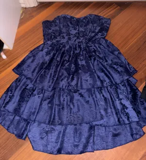 Lucy in the Sky Mini Dress Blue thumbnail 1