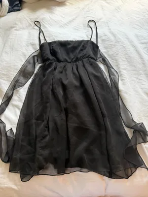 Lucy in the Sky black mini dress thumbnail 1