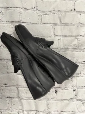 ECCO Felicia Penny Loafer Women's Size EU 41 Black Leather Slip On Shoes thumbnail 6