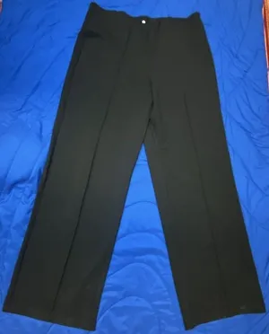 OGL Women's Black Wide Leg Pants Size L thumbnail 2