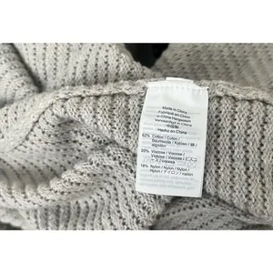 Madewell Seabank Heather Gray Open Front‎ Knit Cardigan Sweater Small thumbnail 6