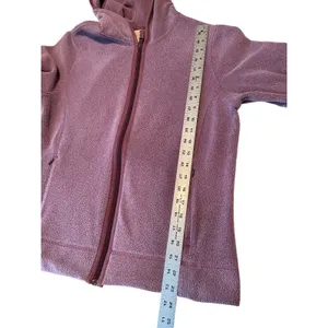 LL Bean Misses Micro Fleece Sweater Jacket Womens M Medium Reg 0-GLU1‎ thumbnail 6