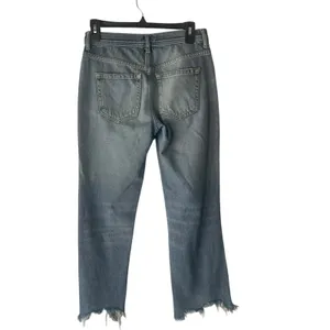 Free People We The Free Women's Size‎ 26 Baggy Distressed Maggie Boyfriend Jeans thumbnail 6