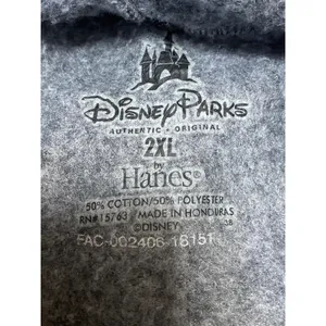Disney Parks Women's Gray Mickey Mouse 28 Hoodie Hooded Sweatshirt Top Size 2XL thumbnail 3