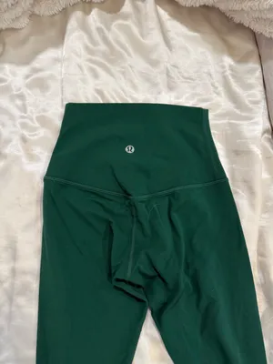 Lululemon Emerald Green Leggings thumbnail 4