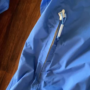 Columbia Omnitech Waterproof Blue Rain Jacket Women’s Size Extra Small XS EUC thumbnail 3