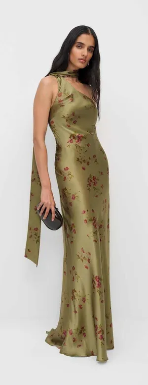 Reformation Jazzlyn Silk Dress thumbnail 1