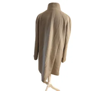 Cinzia Rocca Tan Wool Coat Size 6 thumbnail 2