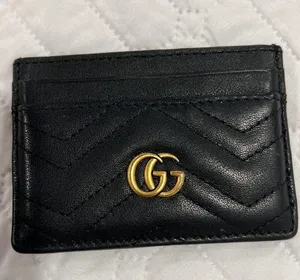 Gucci GG Marmont Card Case Black thumbnail 4