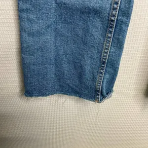 Zara | Blue Flare Jeans Raw Hem Boot Cut‎ 6 thumbnail 5