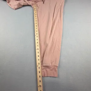 Athleta Womens Dusty Rose Pink French Terry Jogger Sweatpants Size Large L thumbnail 9