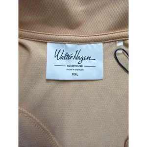 Walter Hagen Clubhouse Scallop Sleeveless Golf Polo Peach Fuzz XXL‎ WGH11518 thumbnail 2