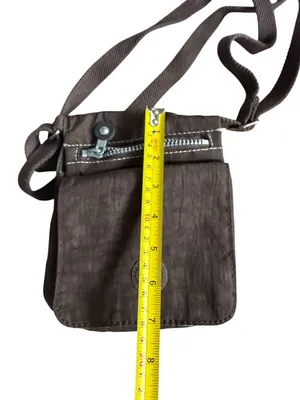 KIPLING Brown Crossbody Nylon Bag Womens Purse thumbnail 3