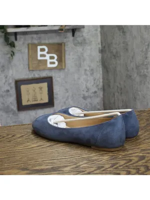 NWT Journee Collection Comfort Round-Toe Dress Flats KAVN Blue 10W thumbnail 3