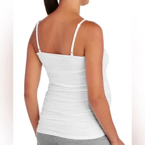 OH! MAMMA Womens Maternity White Camisole Top Adjustable Straps Size Small New thumbnail 3