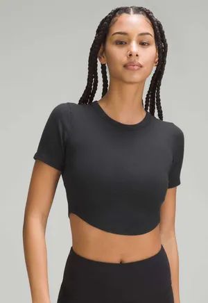 Lululemon Hold Tight Cropped T-Shirt thumbnail 1
