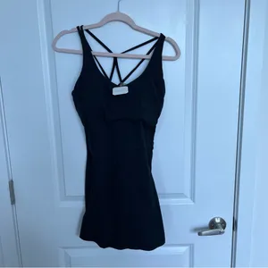 NEW Altar’d State AS Revival Black Mini Tennis Dress Size Large NWT LBD thumbnail 5
