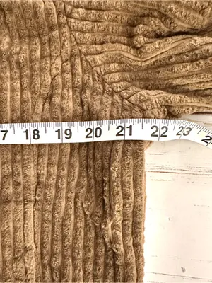 Woolrich Short Jacket Womens L Brown Full Zip Wide Corduroy Pockets 100% Cotton thumbnail 10