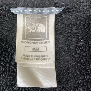 The North Face Women's Black Fuzzy Cozy Fleece Zip Up Sleeveless Vest M thumbnail 4