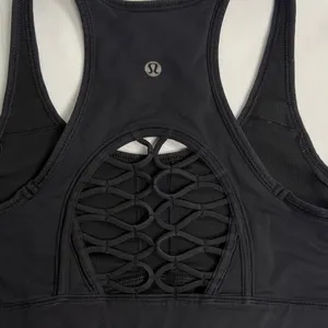 Lululemon Athletica Classic Black Sports Bra thumbnail 3