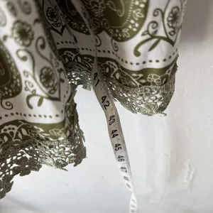 Y Apparel Dress Y2k Fairy Small White Green Boho Sundress‎ Crochet Lace Midi thumbnail 6