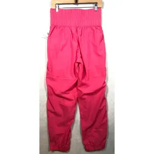 Altar'd State AS Revival Jogger Pants Bright Pink High Waisted Women's Medium M thumbnail 2