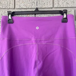 Lululemon Flare Super High Rise Leggings Purple Size 10 Moonlight Magenta thumbnail 3